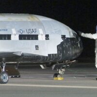 OTD in 2015: The US Air Force Space Command launched the Boeing X-37B spaceplane for a classified mission.
