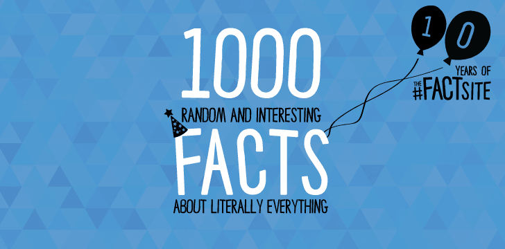 1000 Interesting & Random Facts
